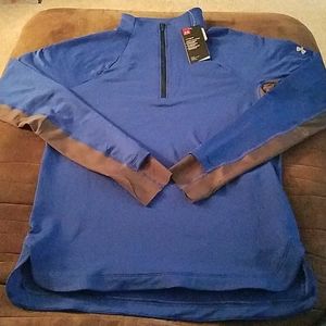 Under Armour Cold Gear Run 1/4 Zip Pullover NWT